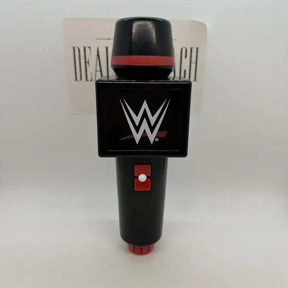 2013 WWE WWF Raw Big Talker Electronic Wrestling Microphone - Tested & Working